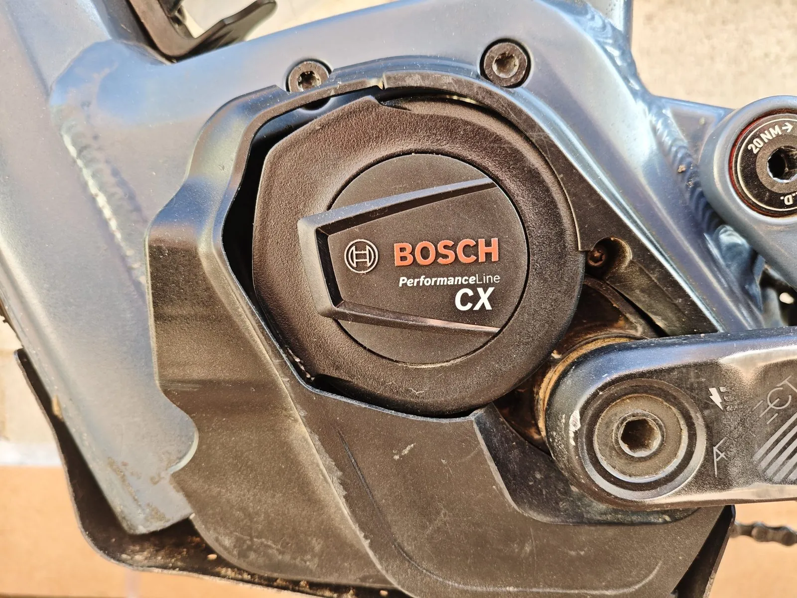 Motor Bosch Performance Line CX en el cuadro de mi Focus JAM²